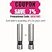 Half Price Event Salt and Pepper Electric Grinder - Spice Mill fine Adjustable Ceramic Blade with Stainless Steel