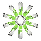 MECO(TM) 10Pcs 1GB 1G USB 2.0 Flash Drive Memory Stick Fold Storage Thumb Stick Pen Swivel Design Green