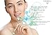          Akarell Jade Roller & Gua Sha SET 100% Real Chi Himalayan Jade Anti Aging Skincare Therapy Tool Jade Facial Roller Depuffing Anti-Wrinkle Treatment Facial Beauty Roller for Face De Puffer Massager      