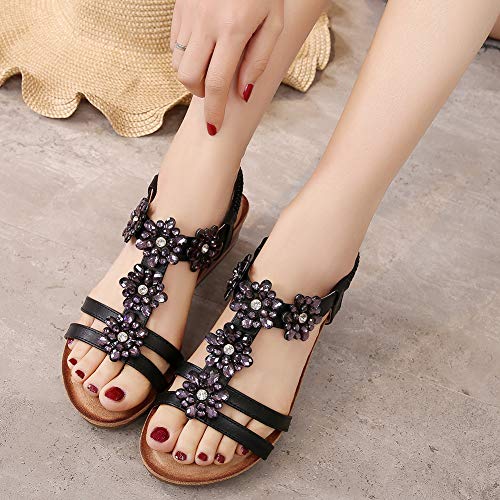 1 Desirepath+Wedge+Summer+Rhinestone+Sandals