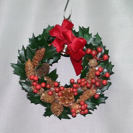 Amazon ヒイラギリース クリスマスリース よろずや倉庫 置物 オブジェ 通販