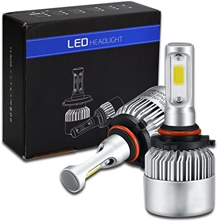 PARKVISION 9005 HB3 LED Headlight Bulbs 72W 6500K 16000 Lumens Conversion Kit, Low Beam Headlamp, High Beam Headlights, Fog Light, HID or Halogen Head light Replacement (Contain 2 Bulbs)