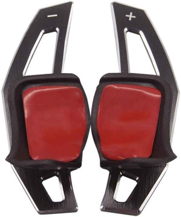 LUVCARPB Car Steering Wheel Shift Paddle, Fit for Volkswagen VW Tiguan Golf MK6 GTI Jetta MK5 Passat B6 CC Scirocco, Car Styling Accessories