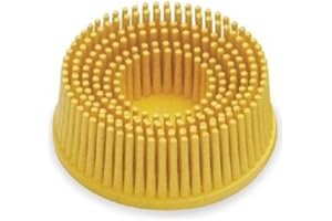 GOODSON 3M 18732 2 Inch Roloc Bristle Disc 80 Grit, Yellow
