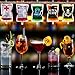 POKONBOY 30 Pack Halloween Novelty Blood Bags Drink Container with 2 Funnels for Halloween Party Decorations, Reusable Food Grade 6 Patterns 8.5OZ Bags Halloween Party Cups for Theme Parties, Zombie, Vampire Party Favors