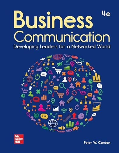 BUSINESS COMMUNICATION 第5版 Business Communication: Developing Leaders for a Networked World