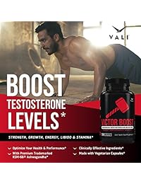 Potenciador de Testosterona para aumentar los niveles de prueba gratuito para hombres – 120 °Cápsulas...
