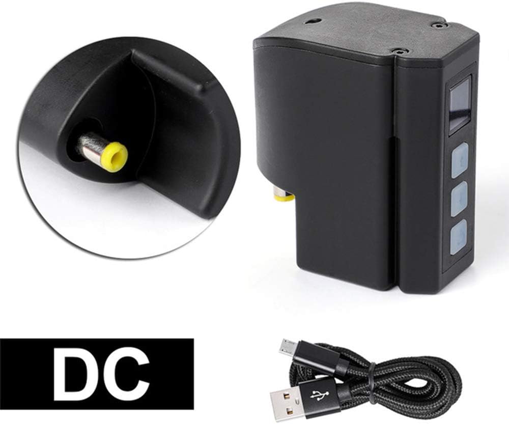 HXHH Portable Tattoo Wireless Power Supply, Mini Tattoo Machine Power Supply, USB Power Digital LCD Display Connector with Ultra Long Life,DC