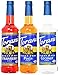 Torani Syrup Sugar Free Variety (3 pack) Strawberry, Peach & Coconut