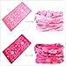 VANCROWN Headwear Wide Headbands Scarf Head Wrap Mask Neck Warmer (6PC.Paisley Series.1)