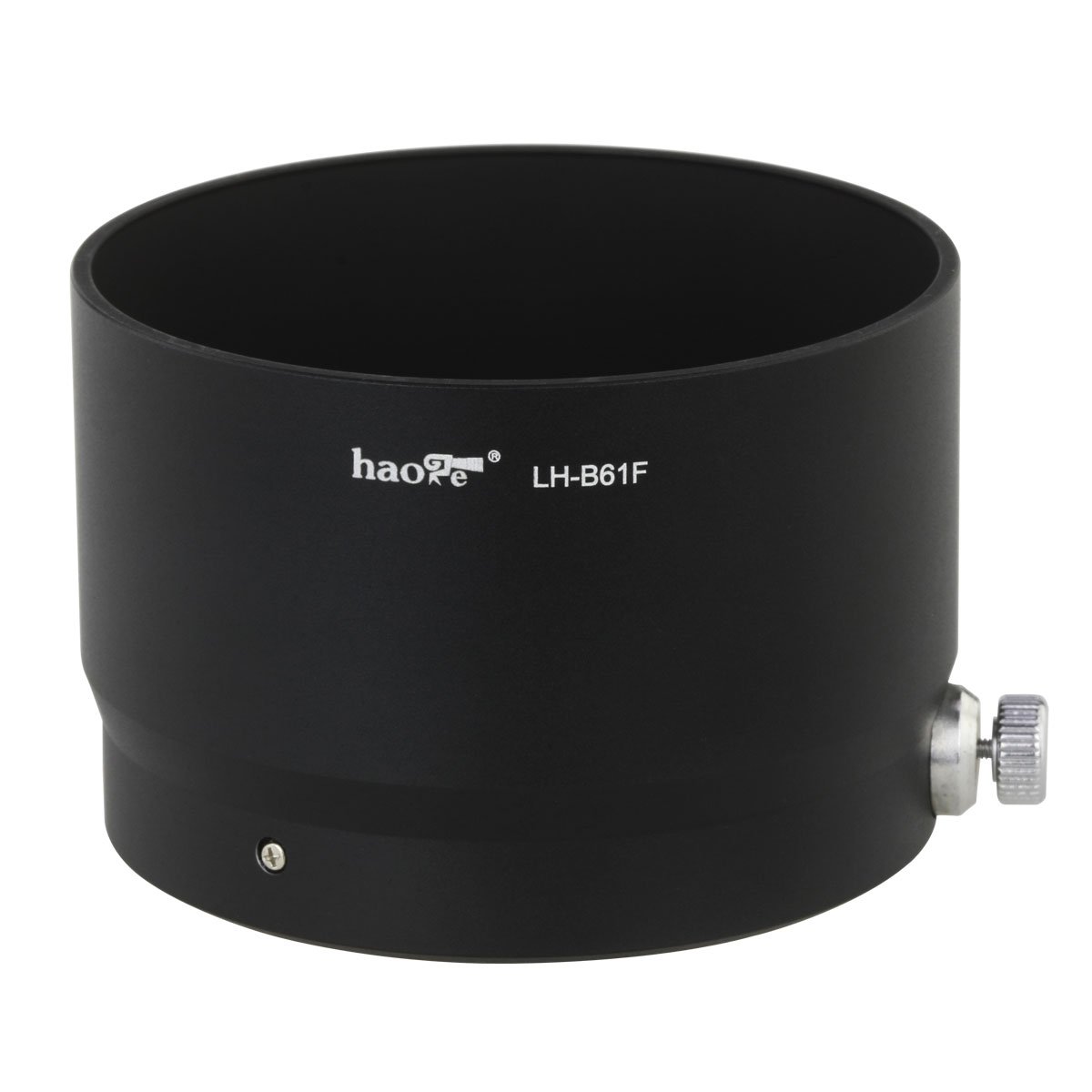 Haoge LH-B61F Metal Lens Hood for Olympus M.ZUIKO Digital ED 75mm F1.8 1:1.8 Lens Replaces Olympus LH-61F