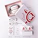 Cat Ear Headphones for Girls - Censi Cat headphones Wireless Over Ear Bluetooth Headsets with Mic for Girlfriend, Wife, Women, Kids, Valentines Day Gifts for Her (White+Pink, Bluetooth)