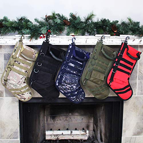 RUCKUP RUXMTSG Tactical Christmas Stocking, OD Green, Full,