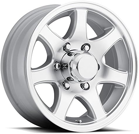 SENDEL T02 ALUMINUM TRAILER WHEEL WITH MACHINED FINISH 14X5.5 5X4.50(114.3)  +0 3.19