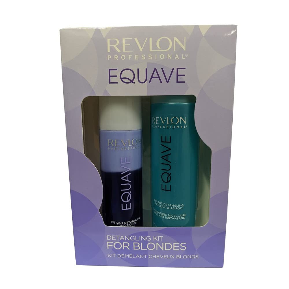 Revlon Professional Equave Duo Pack Detangling For Blondes Shampoo 250ml + Conditioner 200ml