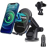 Flashda Wireless Car Charger, 15W Qi Fast Auto