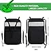 MATCC Car Seat Back Organizer Seat Partition Storage Bag Seat Central Storage Seat Kids Toy Storage, Back Seat Protector / Kick Mat