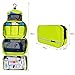 VIVINATURE Waterproof Travel Bag Toiletry Organizer Delicate Hanging Travel Toiletry Bag Tiny Travel Bag for Business(Green)