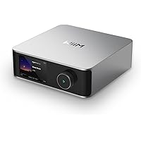 WiiM Ultra Music Streamer & Digital Preamp | 3.5" Touchscreen, Compatible with Google Cast & Alexa, Stream Spotify, 鶹 Mu