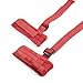 WJkuku Restraint Soft Pillow Ankle Cuffs Hand Cuffs for Couples -Red & 1 Dice &1 T-Back