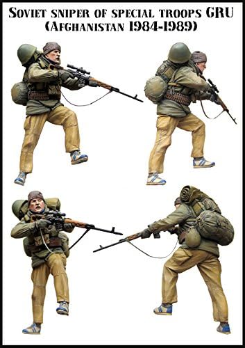 Evolution Miniatures 1:35 Soviet Sniper SF GRU Afghan Figure #EM-35019
