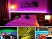 LED Strip Lights LED Lights Sync to Music, MINGER 9.8Ft LED Light Strip 150 LED Lights SMD 5050 Waterproof Flexible RGB Strip Lights, LED Tape Lights, 12V Strip Lighting for Bedroom DC UL Listed