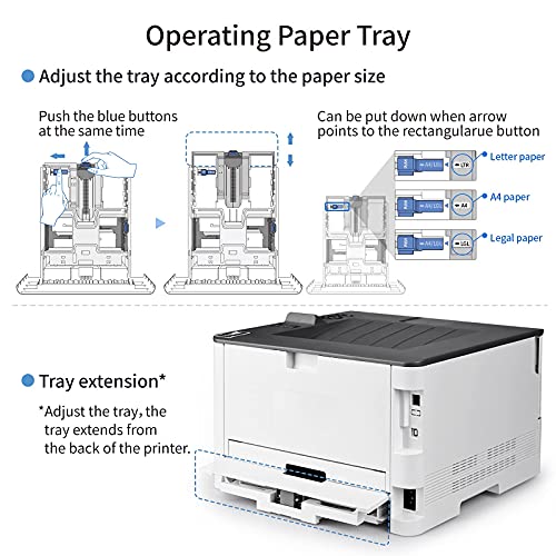 Pantum P3012DW Monochrome Laser Printer, Wireless Printing & Auto Two