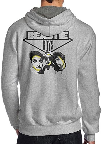 TYEJML Beastie Boys Men's Pullover Hoodie Sweatshirts S Ash