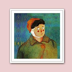 Framed Canvas Wall Art for Living Room, Bedroom Funny Famous Painting Theme Canvas Prints for Home Decoration Ready to Hang - 16x16 inches