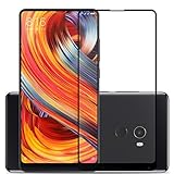 TopACE Bye-Bye-Bubble Premium Quality Tempered Glass 0.3mm Full Cover Screen Protector for Xiaomi Mi Mix 2 (Black)