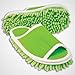 Goldball Removable Ultrafine Chenille Cleaning Dusting Mopping Shoes Microfiber Dusting Mopping Slipper Fits Women Size 6 to 9 (Green)