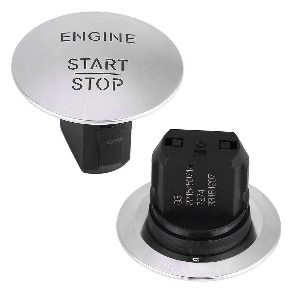 znwiem Auto Motor Start Stop Druckschalter Keyless für Mercedes Benz