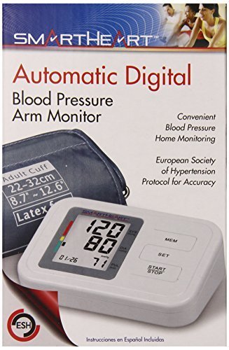 Veridian 01-550 Smartheart Automatic Digital Blood Pressure Monitor