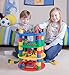 Classic Big Briks Circle Tower Construction Set by Strictly Briks | 100% Compatible with All Major Brands | Large Pegs for Toddlers | Ages 3+ | Tight Fit Building Bricks in Basic Colors | 64 Pieces