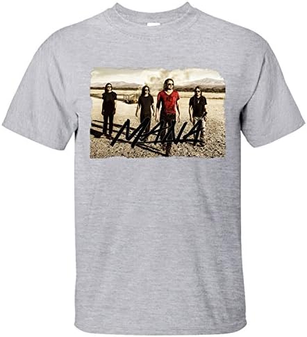 XHAND Men's Mana Latino Power Tour 2016 Cotton T-Shirt grey S