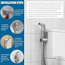 FREDI Bidet Sprayer for Toilet Handheld with