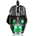 Gaming Mouse for PC Gamer,[RGB spectrum Tunable][Chroma Breathing Light][4000 DPI][Adjustable Weight][8 Programmable Buttons][A3050 high-grade chip]Ergonomic Wired USB Mice for Computer Laptop games