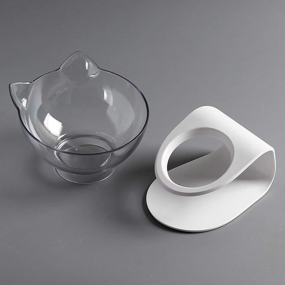 LANGING 1 Piece Cat Food Bowl with Raised Stand Ideal for Cats and Small Dogs, 1 Unidad (Paquete de 1) - Image 3