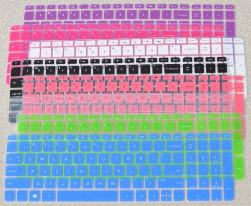 Folox® Colored Laptop Keyboard Cover Protector for 15.6