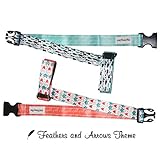 The Original Double Sided Cup/Bottle Strap. The Only Multipurpose Reversible & 2 Sided Sippy Cup Strap for High Chairs, Strollers, Bikes. Leash Secures Sports Bottles, Baby Bottles, Toys (Coral/Teal)