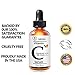 Vitamin C Serum for Face with Hyaluronic Acid, Aloe and Vitamin E.- Skin Nutrient, helps Smooth Facial Skin Fade Age Spots, Lighten Dark Eye Circles and Fine Lines (2 oz)