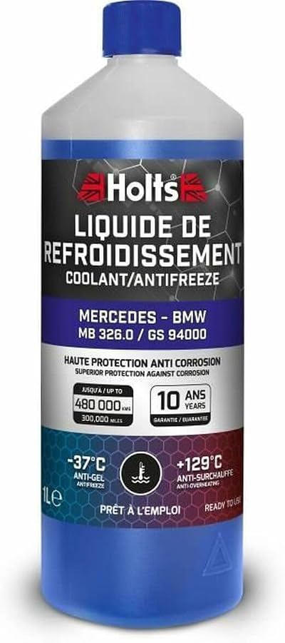 Holts HAFR0007B Antifreeze Coolant 1 L For Mercedes BMW Long Life -37C