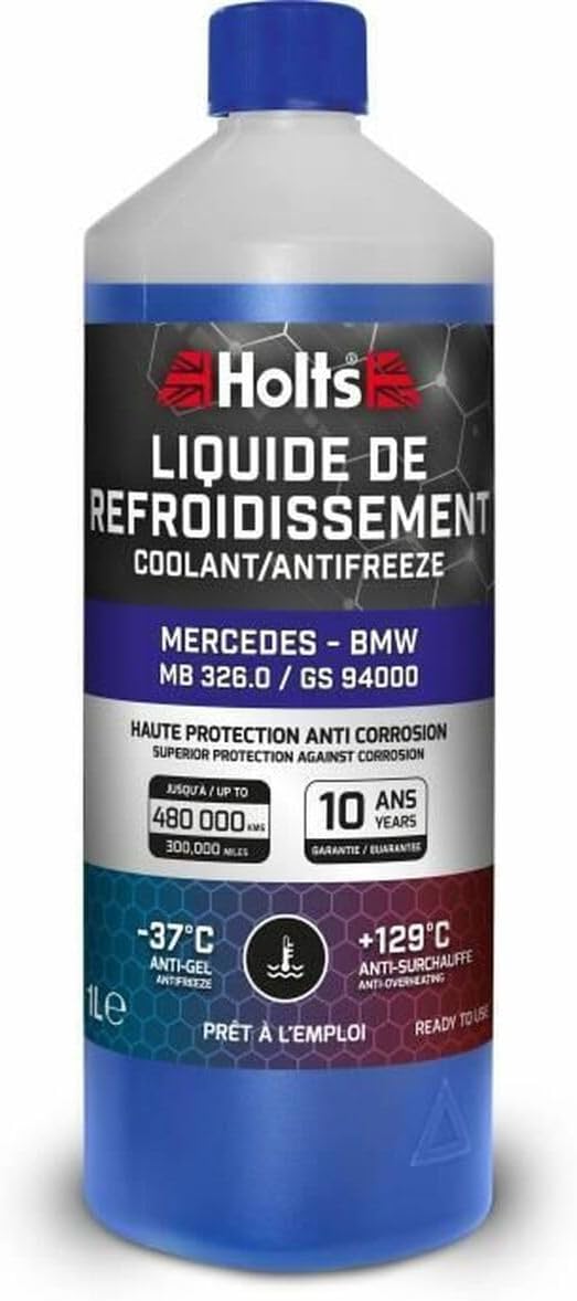 Holts HAFR0007B Antifreeze Coolant 1 L For Mercedes BMW Long Life -37C