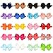 20Pcs Baby Girls Headbands Grosgrain Ribbon Hair Band Accessories for Newborns Infants Toddlers (4.3Inch)