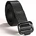 JTENG Web Belt Military Belt Non-metallic buckle casual wear belt tactical Duty belt Tactical TDU belt Men's Airport Friendly Belt 1.5-Inch for waist 28