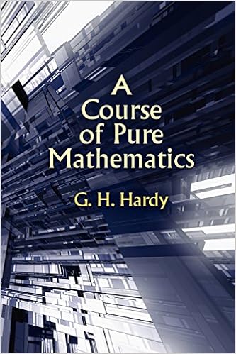 a course of pure mathematics by g.h.hardy