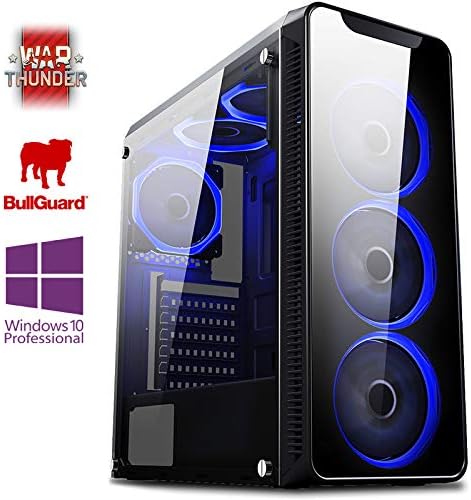 Vibox Nebula VGTR60-2 VR Gaming PC with Oculus Rift, with 2 Free Games, Windows 10 Pro OS (4.6GHz Intel i7 6-Core Coffee Lake Processor, Nvidia GeForce GTX 1660 Graphics Card, 8GB DDR4 RAM, 1TB HDD)