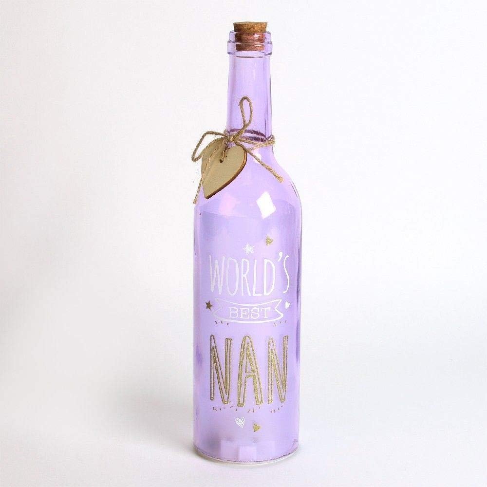 Sentiments - Star Light Battery Light Up Bottle - Worlds Best Nan