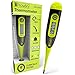 iProven Oral Thermometer for Fever - Adult Fever Thermometer - Readings in 10-20 Seconds - Flexible and Hygienic Waterproof Tip - Smileys for Fever Indication (Green)