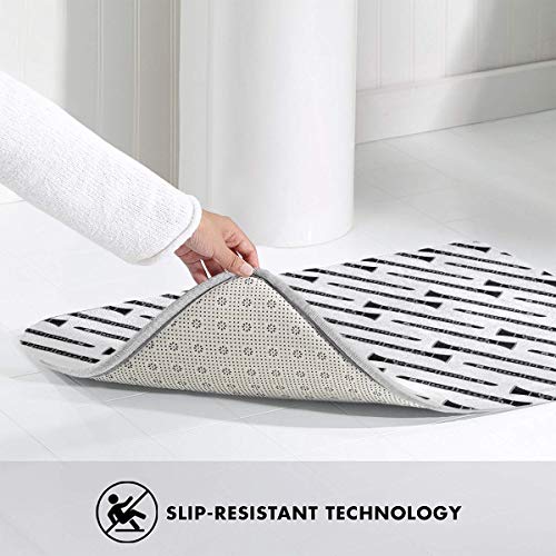 WOWINNER Luxury Clarinet Musical Instrument Floor Mat Size 19.7 by 31.5 Inch Maximum Absorbent Soft Non-Slip Thick Bath Rug Machine Wash Easier to Dry for Bedroom Kitchen Livingroom Bathroom Rug